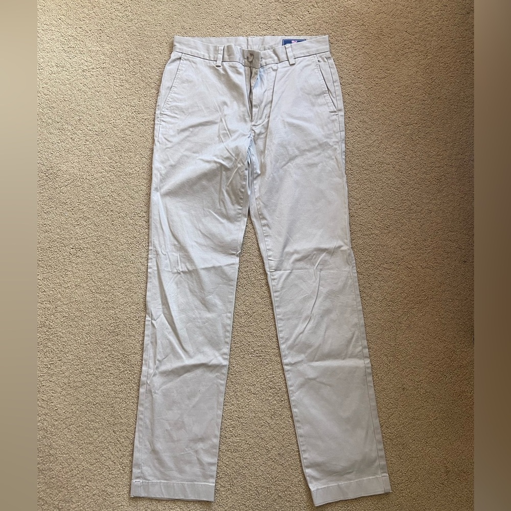 Vineyard Vines Men’s Khaki Pants Size 30 Waist 34 Length
